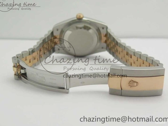 Jubilee RG Dial RG GMF SS 904 Wrapped on RG A2836 Roman Bracelet SS 36mm DateJust Wrapped 116231 0323